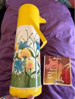 Brand new vintage 1970’s Alladin pump a drink dispenser