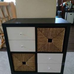 Ikea Storage Unit With  2 Baskets  and 4 Drawers