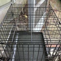 Dog Carrier Folds Up 24” X24” X19” 