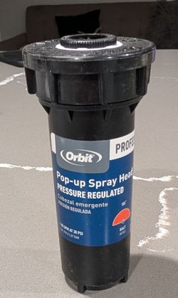Orbit Pressure Regulated Pop-Up Spray Head