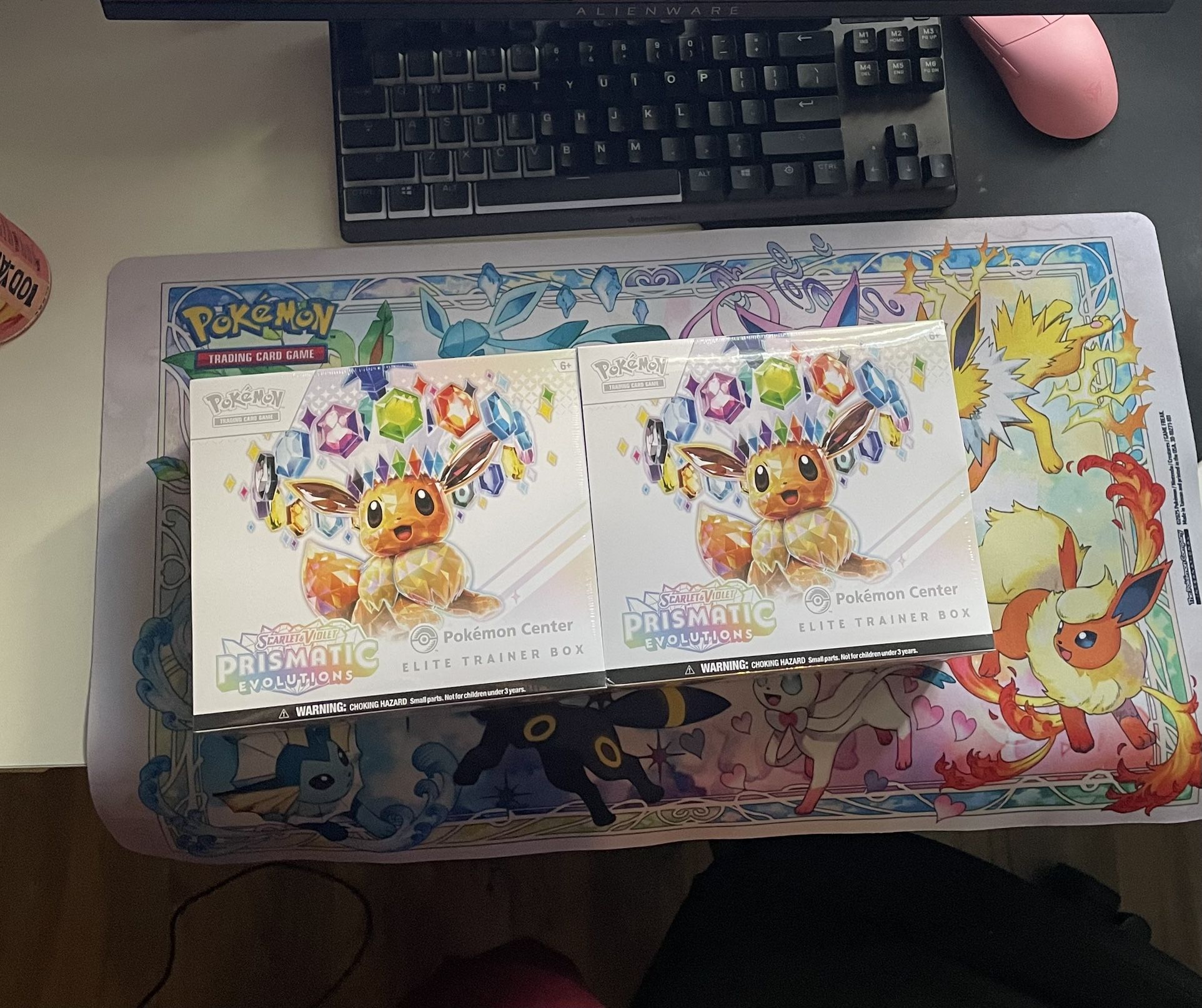 Pokemon Center Exclusive Prismatic ETBs