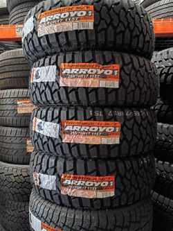 265/70R17 ARROYO RT New tires 4 llantas nuevas instaladas y balanceadas open day 7