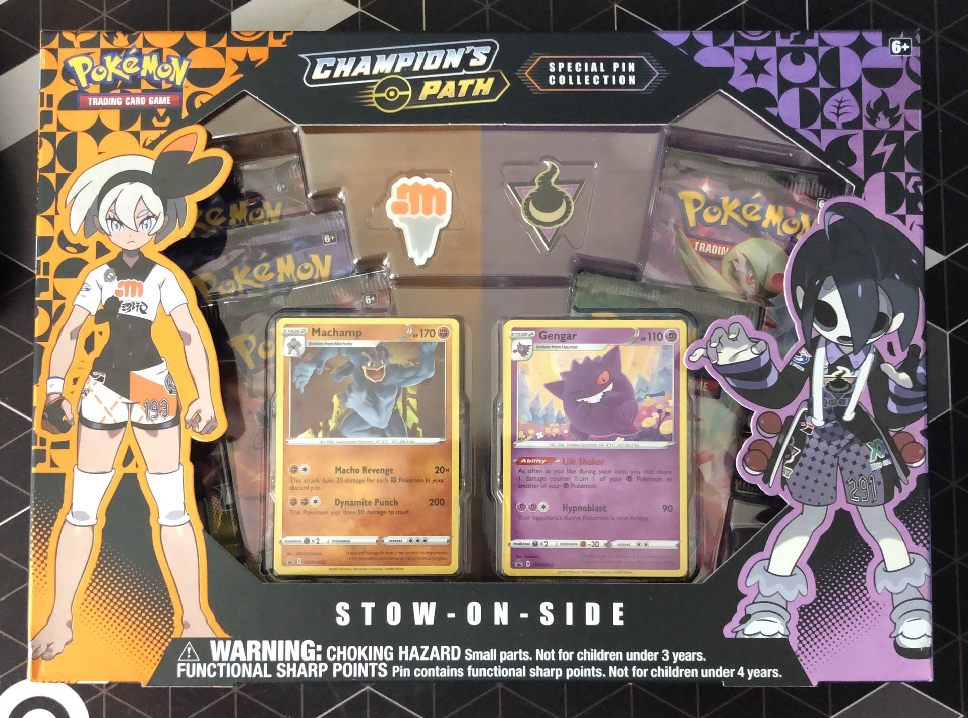 Rare Pokemon Champions Path ‘Stow-On-Side’ Pin Collection