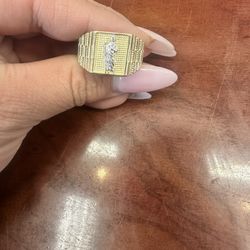 14k Gold San Judas Ring
