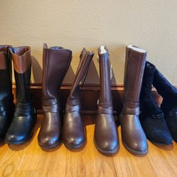 Brand New Girls Booths, Sizes 2, 3, 5