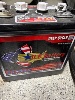 Battery Deep Cycle golf cart