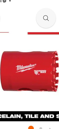 Milwaukee 1- 1/2" Diamond max hole saw