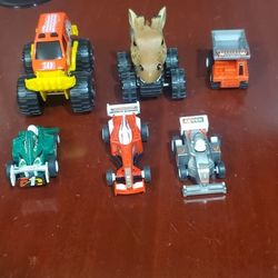 6 Toy Cars
