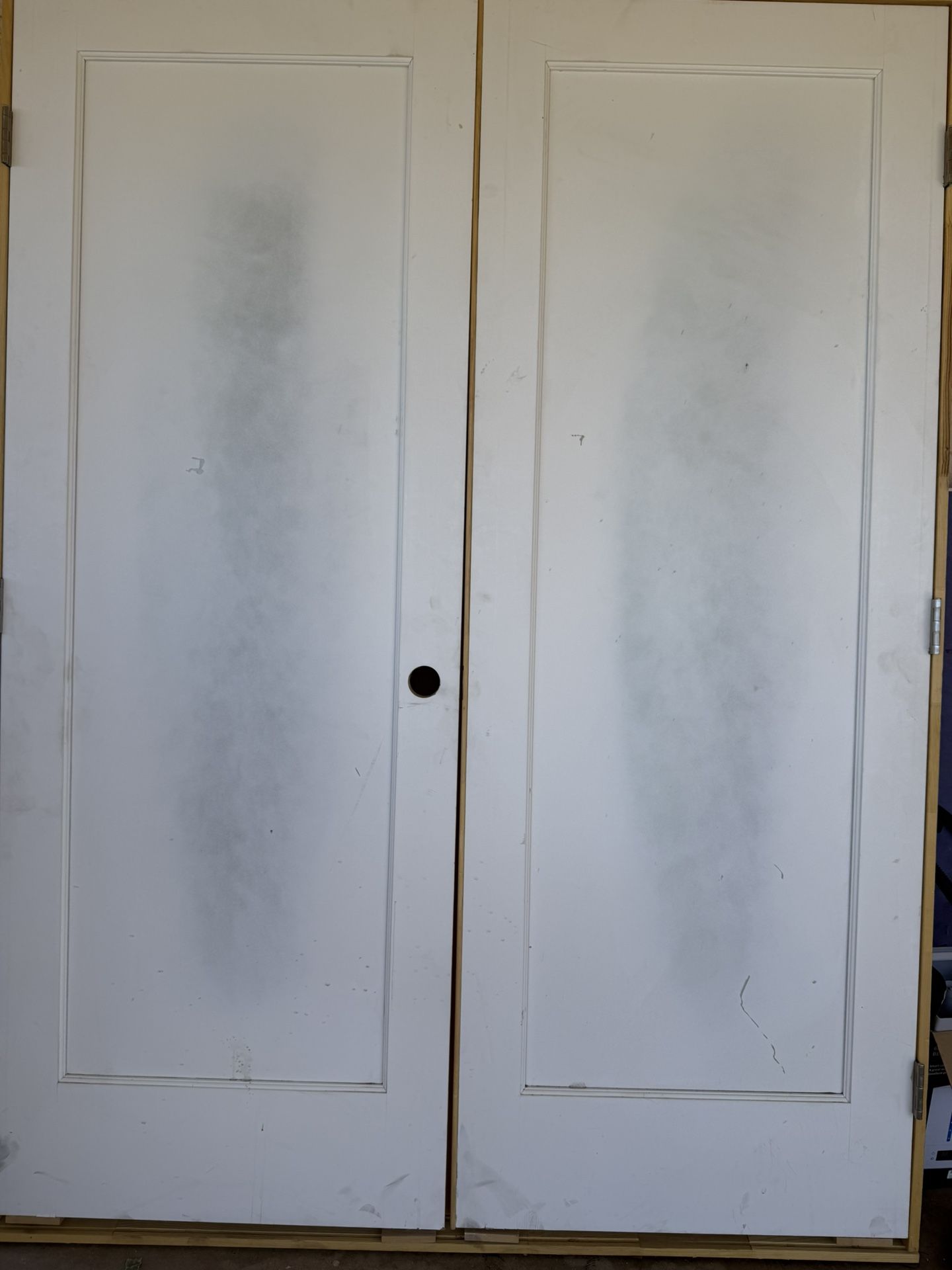 Double fench interior door