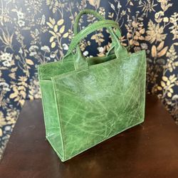 Mexican Crafts Leather Purse 
