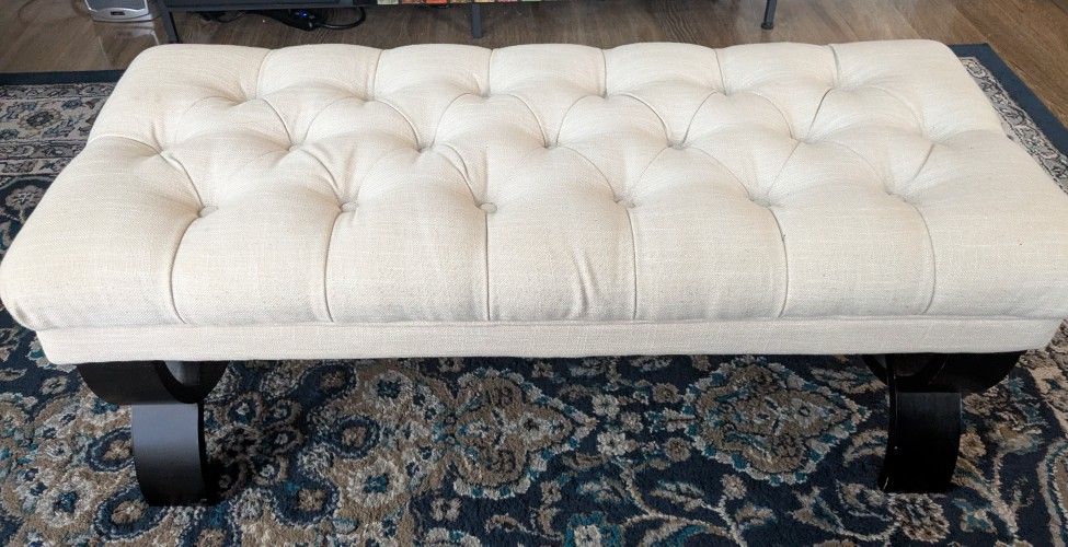 Tufted Low Bench