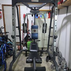 Marcy Smith Machine Bench Press
