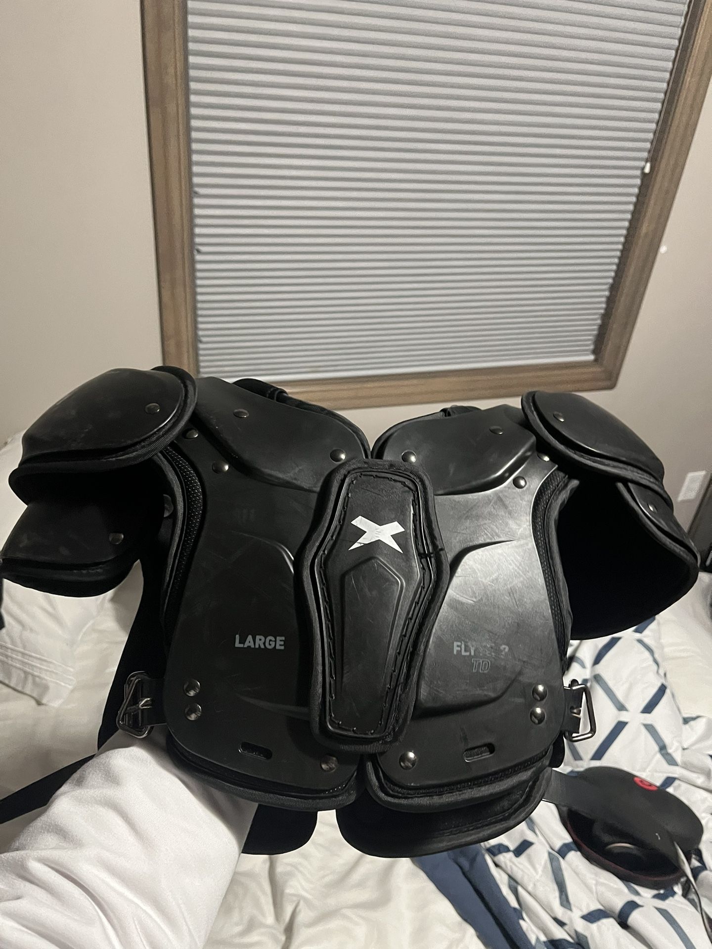Youth Large Zenith Football Shoulderpads