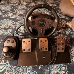Pxn Steering Wheel, Pedals And Shifter