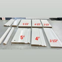 MDF Baseboard 3 1/2 $0.68 / Molduras 
