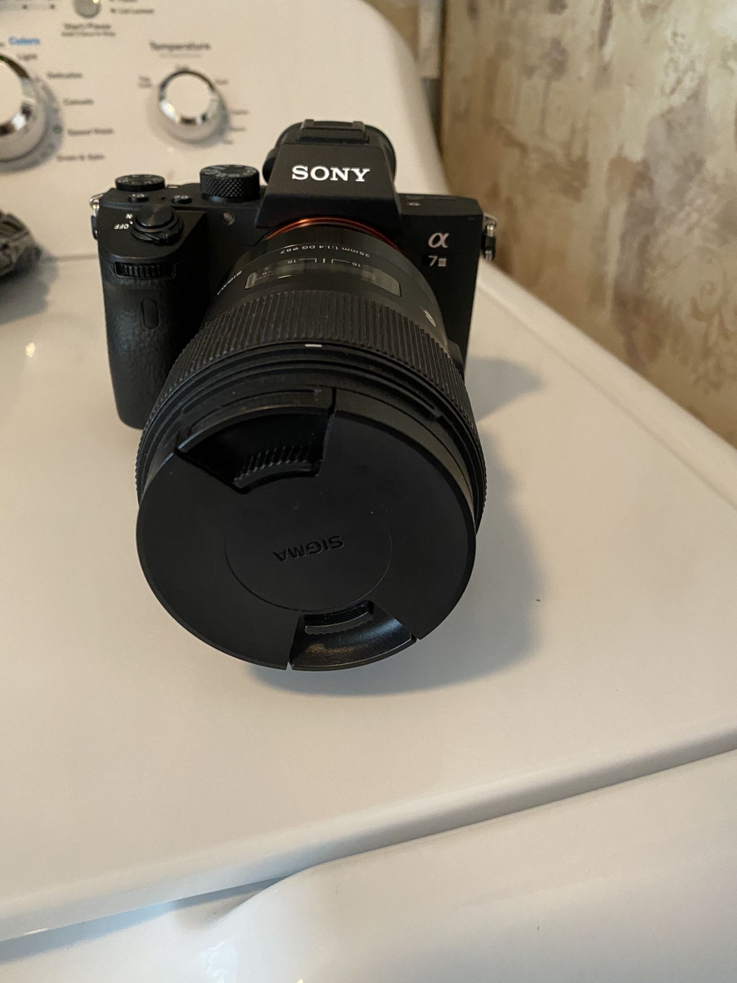 Sony A7III with 35 mm Sigma Art lense
