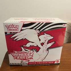 Pokemon Scarlet & Violet White Flare Elite Trainer Box