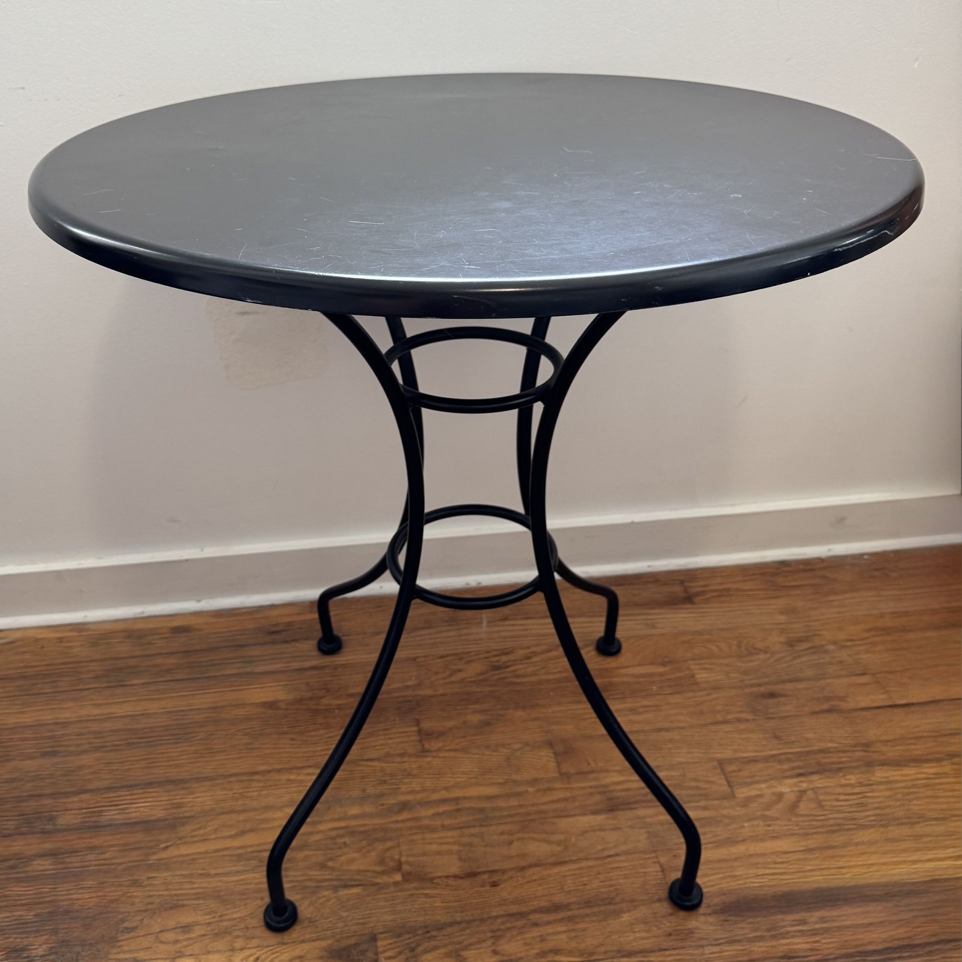 Black Round Table