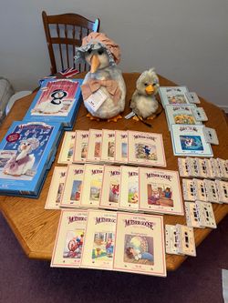 Mother Goose, Hector, Books, Tapes & Clothes