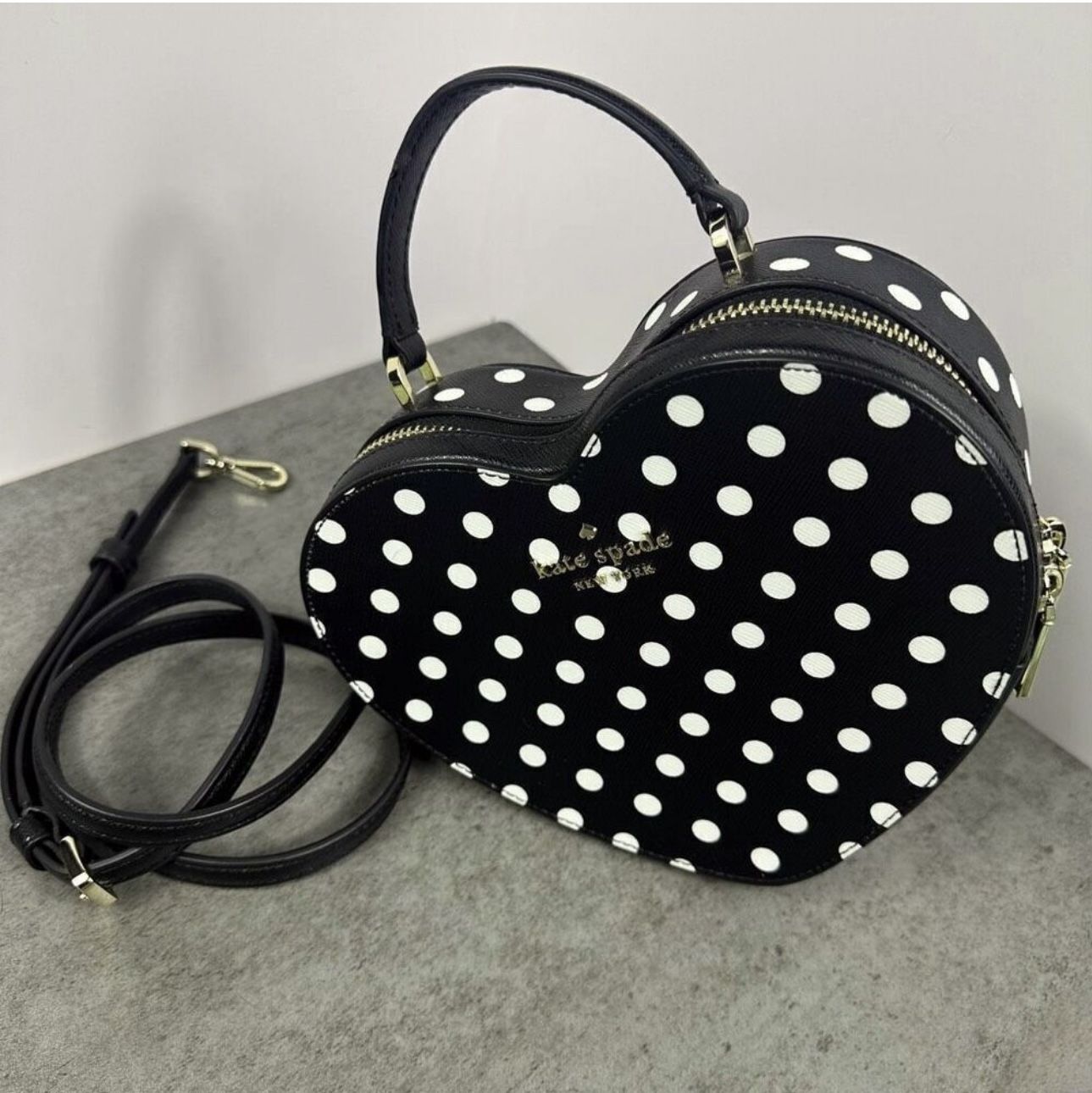 Kate Spade “Love Shack” Heart Crossbody Bag