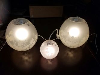 Glass Table Lamps
