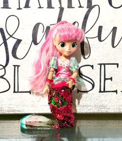 Fidgie Friends Watermellow Mermaid Doll