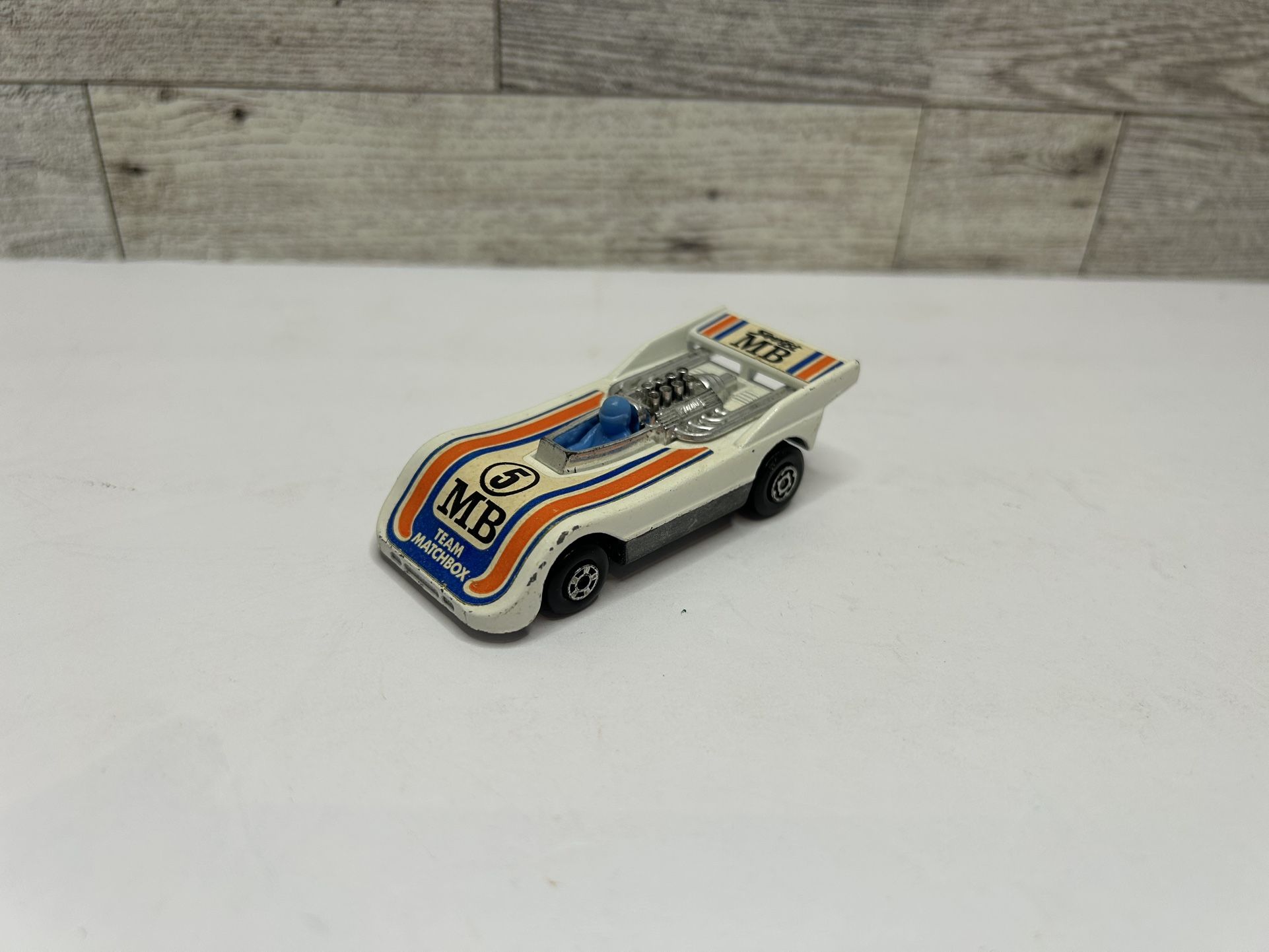 Vintage Matchbox Superfast White ‘1974 Hi - Tailer • Lesney Product • Made In England