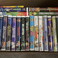 Disney VHS Tapes Plus Others