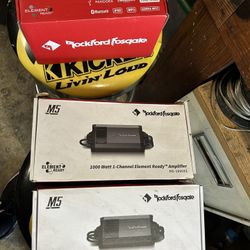 Utv Atv Polaris Rockford Fosgate Package Amplifiers And  Head Unit Radio