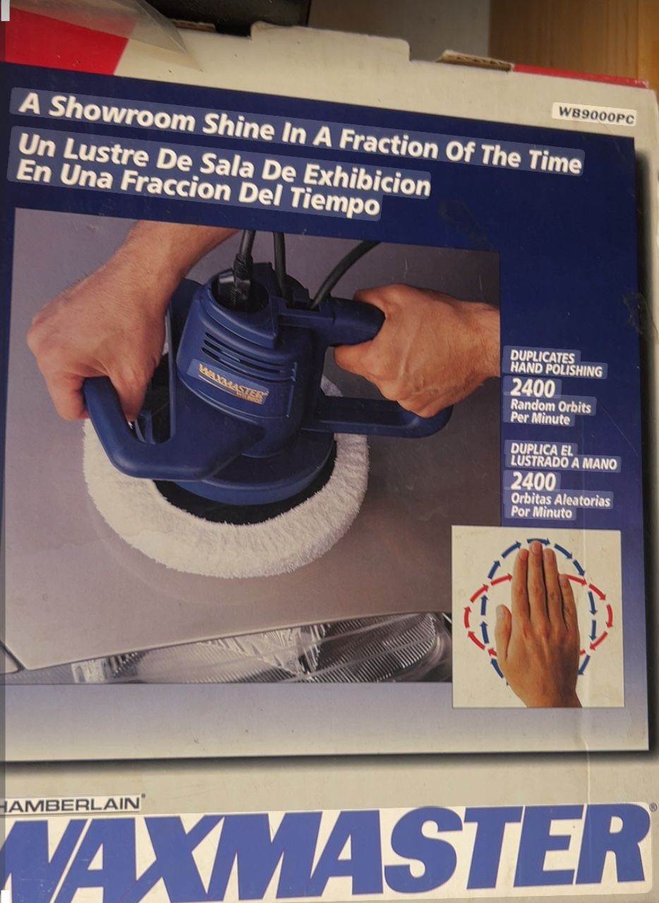 Chamberlain Waxmaster WB9000PC random orbital waxer and polisher