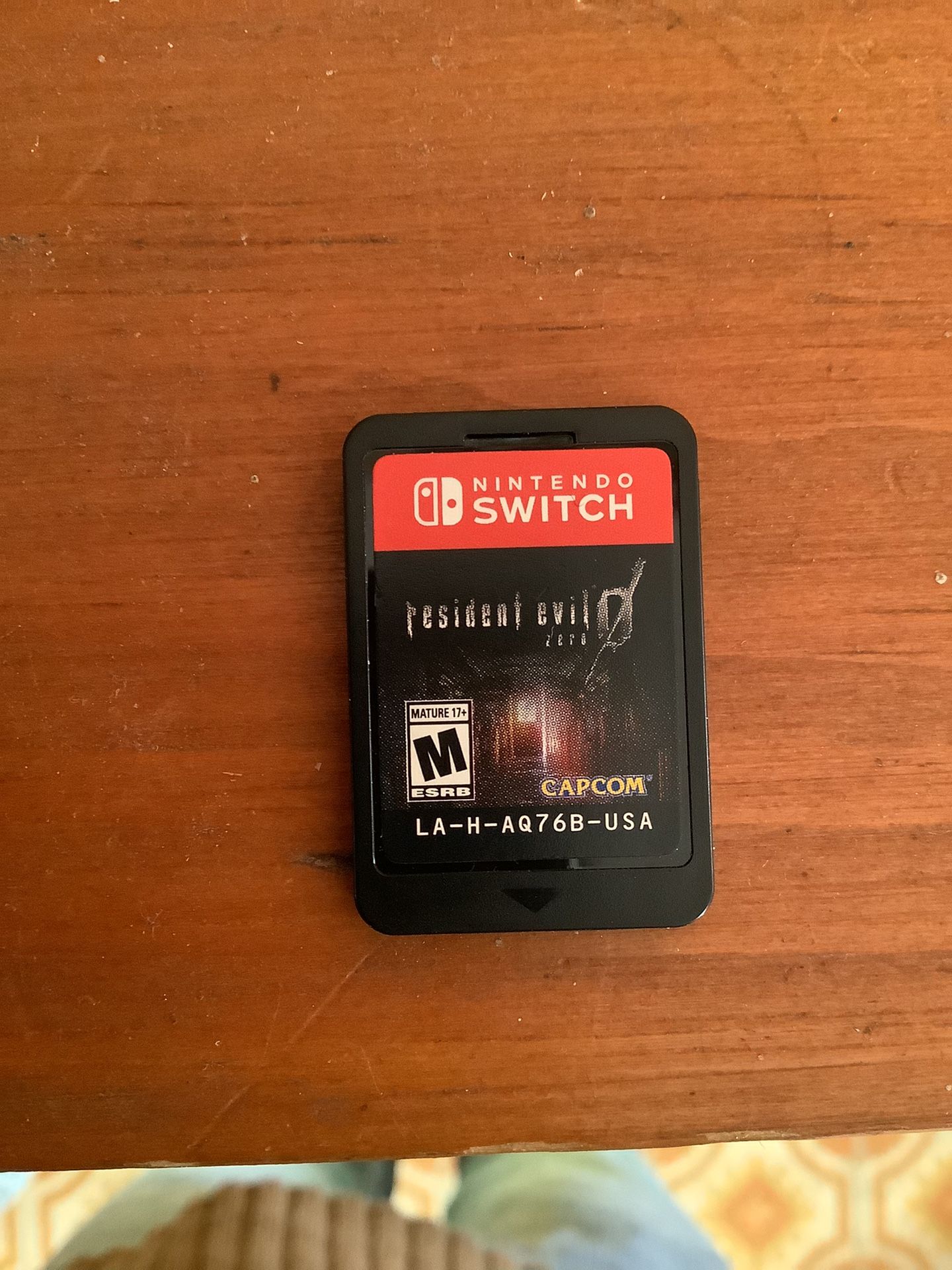 Resident Evil Zero Nintendo Switch