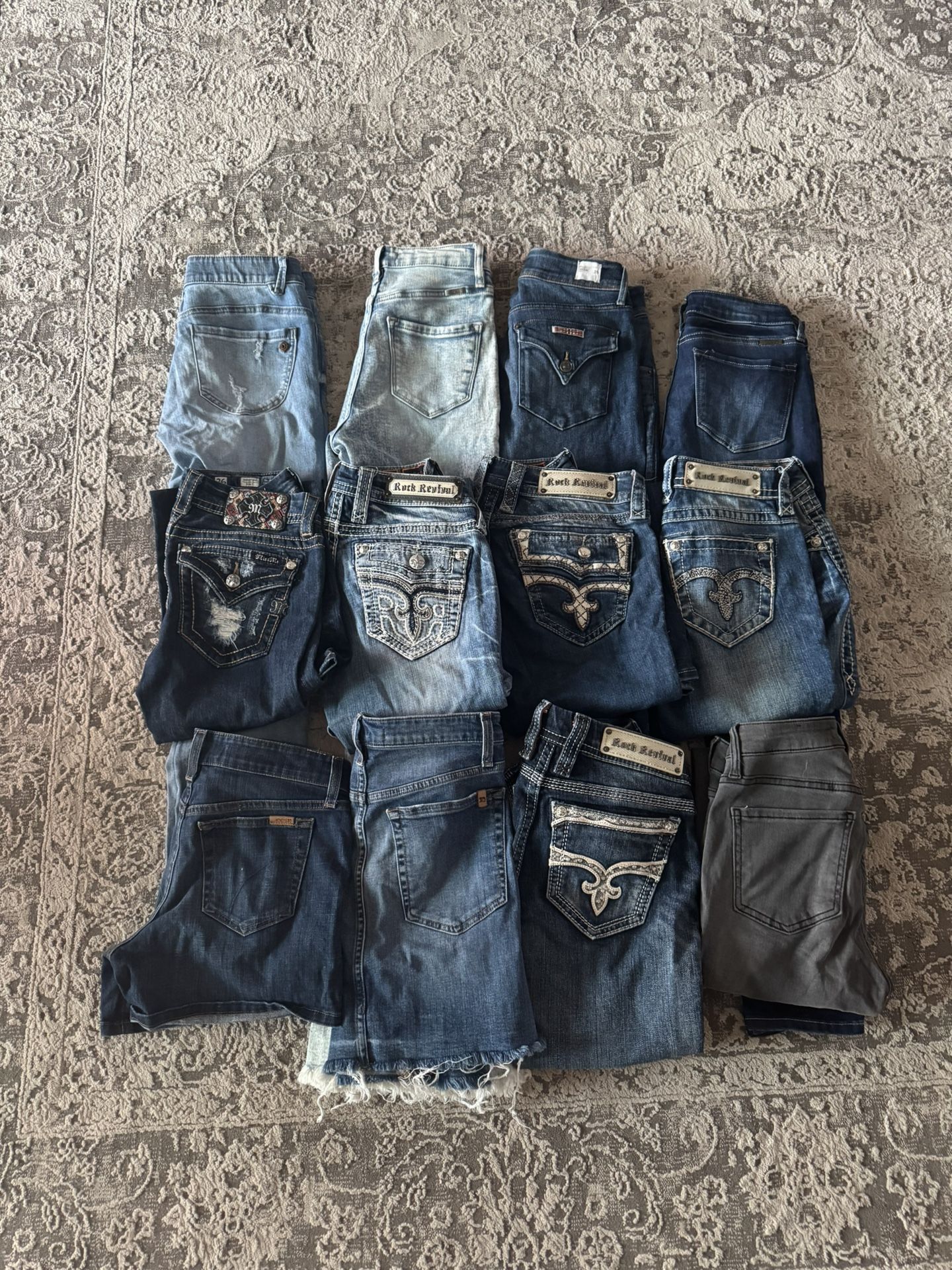 Women’s Jeans Size 2/26 Rock Revival, Kut, Hudsen