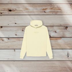 FEAR OF GOD (Essentials). Relaxed Hoodies now available!! “CANARY” colorway.  Sizes:(SM/MED/LRG). 
