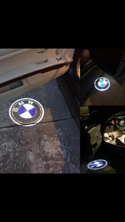 Led welcome light door