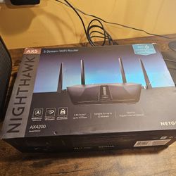 Nighthawk Wifi Router AX4200