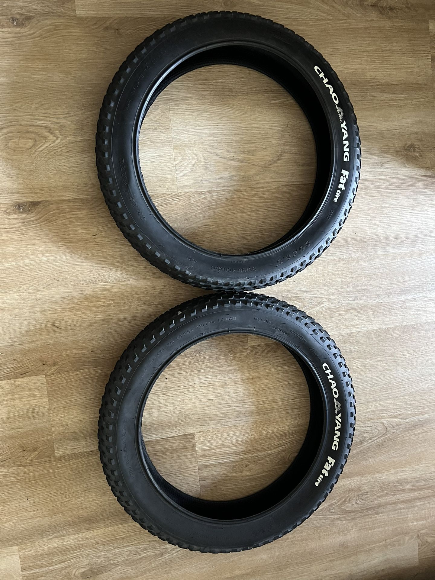 Chao Yang 20x4.0 (95/90-406 M/C) E Bike Fat Tire