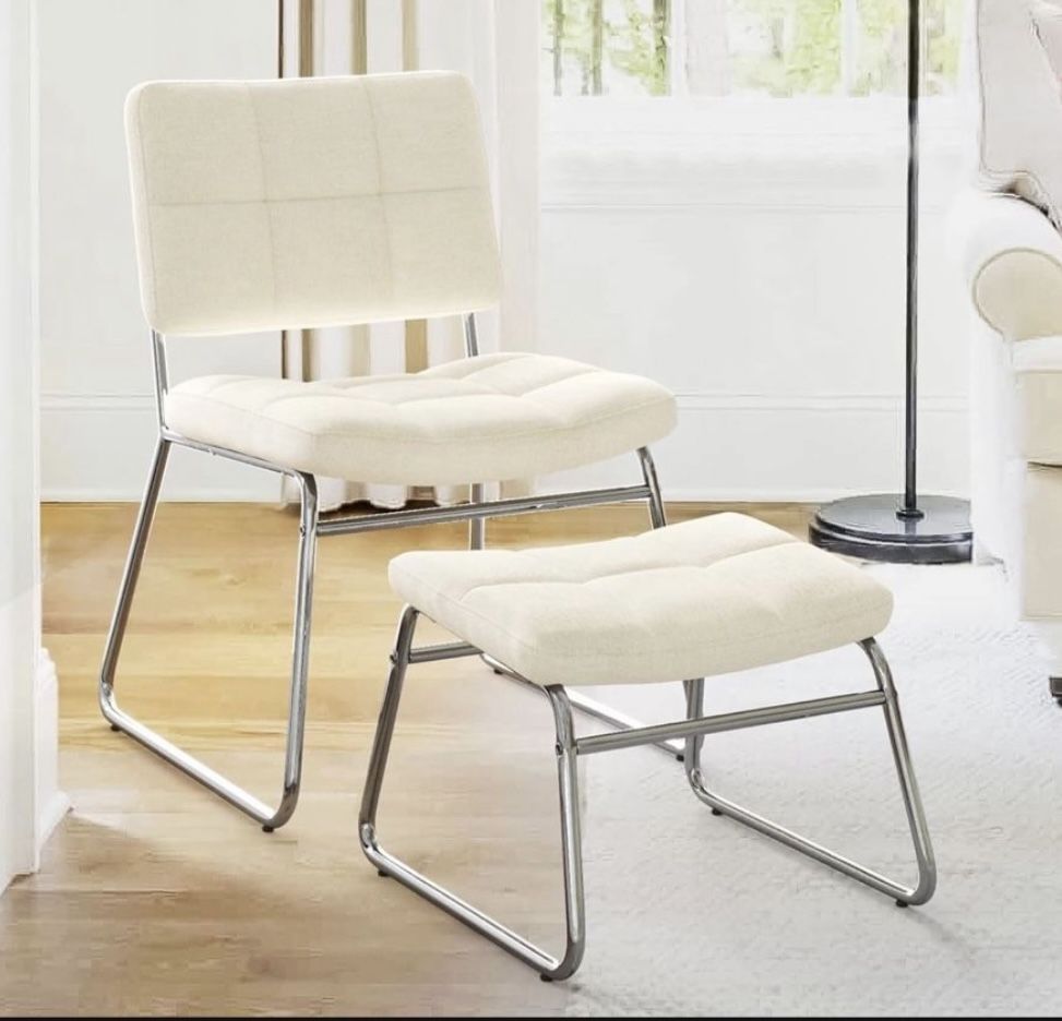 Chair with Ottoman