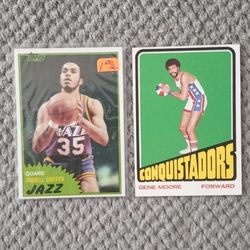 Vintage Basketball Cards. Commons Stars Rookies