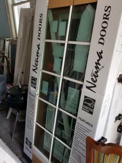 Five Exterior Custom Patio Doors (standard size) one interior