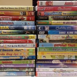 CHILDREN'S DVD MOVIES