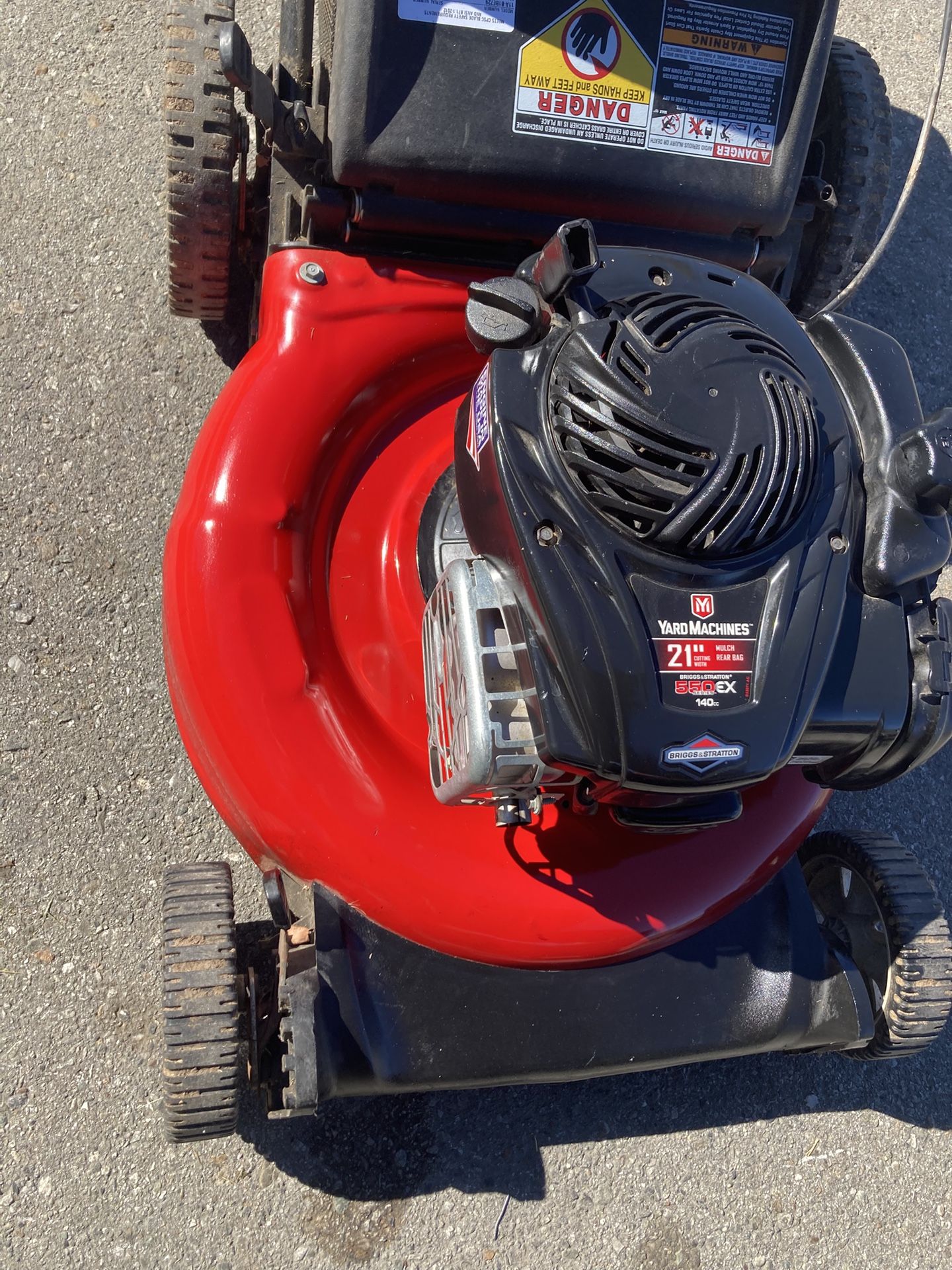 Yard Machines Push Mower Perfectly Working Condition Tested...