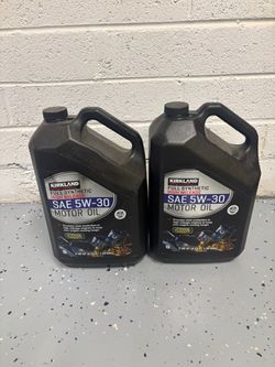 7.5 Quarts of Kirkland Full Synthetic High Mileage 5W-30 Motor Oil