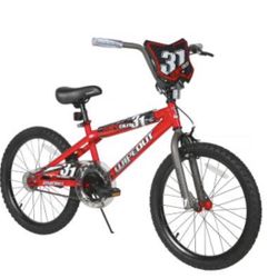 20" Dynacraft Wipeout Boys Bike, Red, ASSEMBLED
