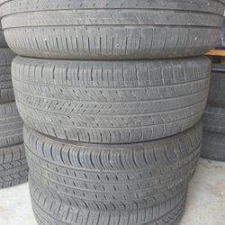 4 Tires Good Condition #235/60/18