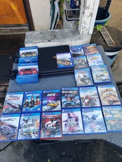 $550! 20 Disc Games 2 Sealed controls & 2020 PS4 Pro 1TB OR Edition PS4 1TB.  $550! Cash. Or $700+ trade value.. $20! To $30! Per Game X 20!