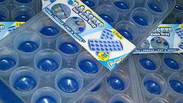 Pop & Serve Ice Cube Trays 2 pk. Trays! Brand New!