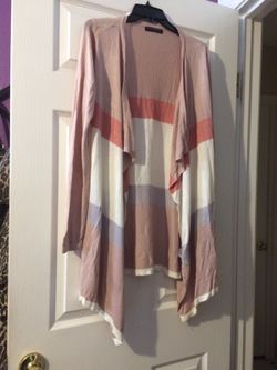 New size M/L multi color cardigan