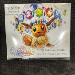 Prismatic Evolutions Pokemon Center ETB