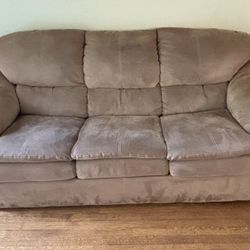 Couch, loveseat, and recliner