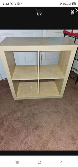 4-Cube Storage Shelf Unit